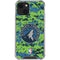 NBA Minnesota Timberwolves Digi Camo iPhone 13 Mini Clear Case