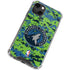 NBA Minnesota Timberwolves Digi Camo iPhone 13 Mini Clear Case