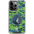 NBA Minnesota Timberwolves Digi Camo iPhone 13 Pro Clear Case