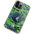 NBA Minnesota Timberwolves Digi Camo iPhone 13 Pro Clear Case