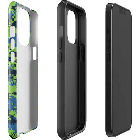 NBA Minnesota Timberwolves Digi Camo iPhone 14 Pro Impact Case