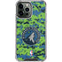 NBA Minnesota Timberwolves Digi Camo iPhone 14 Pro Max Clear Case