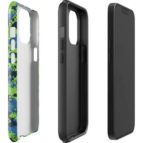 NBA Minnesota Timberwolves Digi Camo iPhone 14 Pro Max Impact Case