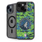 NBA Minnesota Timberwolves Digi Camo iPhone 15 Plus Kickstand Case