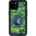 NBA Minnesota Timberwolves Digi Camo iPhone 15 Plus Waterproof Case