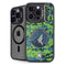 NBA Minnesota Timberwolves Digi Camo iPhone 15 Pro Kickstand Case