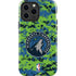 NBA Minnesota Timberwolves Digi Camo iPhone 15 Pro Max Impact Case