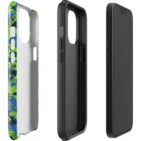 NBA Minnesota Timberwolves Digi Camo iPhone 15 Pro Max Impact Case