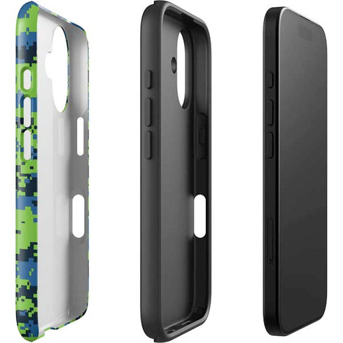 NBA Minnesota Timberwolves Digi Camo iPhone 16 Impact Case