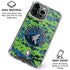 NBA Minnesota Timberwolves Digi Camo iPhone 16 Pro Clear Case