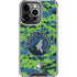 NBA Minnesota Timberwolves Digi Camo iPhone 16 Pro Max Clear Case