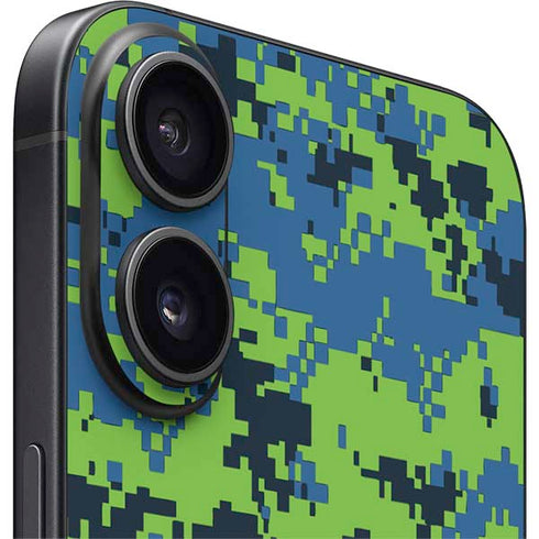 NBA Minnesota Timberwolves Digi Camo iPhone 16 Skin