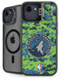 NBA Minnesota Timberwolves Digi Camo iPhone 16e Kickstand Case