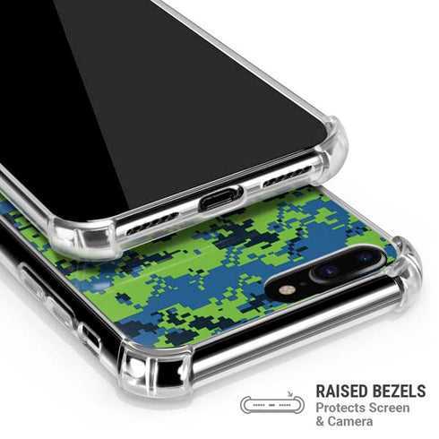 NBA Minnesota Timberwolves Digi Camo iPhone 7/8 Plus Clear Case