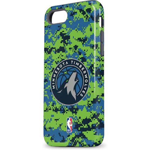 NBA Minnesota Timberwolves Digi Camo iPhone 7 Pro Case