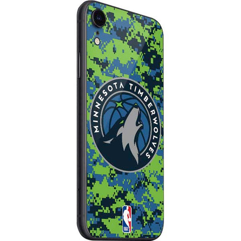 NBA Minnesota Timberwolves Digi Camo iPhone SE (2nd & 3rd Gen) Skin