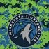 NBA Minnesota Timberwolves Digi Camo iPhone XS Pro Case