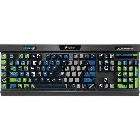 NBA Minnesota Timberwolves Digi Camo K95 RGB PLATINUM Mechanical Gaming Keyboard Skin