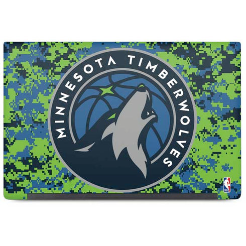 NBA Minnesota Timberwolves Digi Camo Dell Latitude Skin