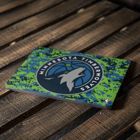 NBA Minnesota Timberwolves Digi Camo Apple MacBook Air Skin