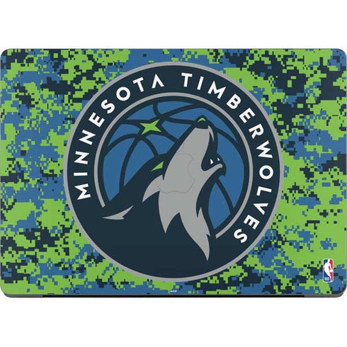 NBA Minnesota Timberwolves Digi Camo MacBook Pro 14in (2021-24) Skin