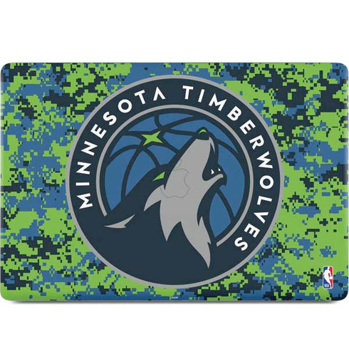 NBA Minnesota Timberwolves Digi Camo MacBook Skins