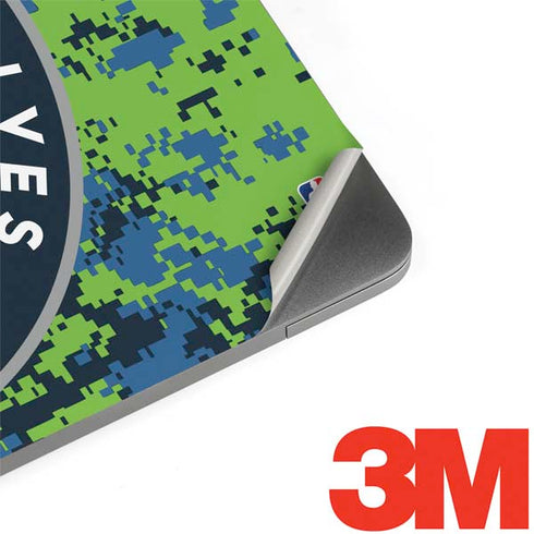 NBA Minnesota Timberwolves Digi Camo MacBook Skins