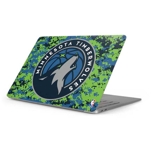 NBA Minnesota Timberwolves Digi Camo Apple MacBook Pro 16-inch Skin