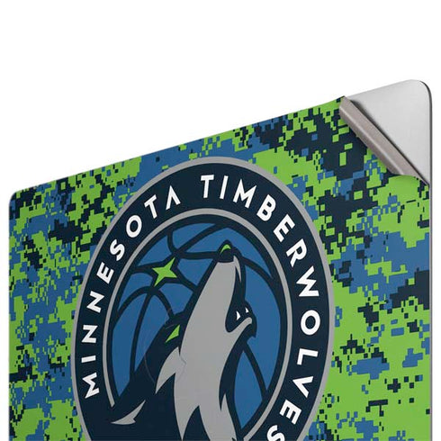 NBA Minnesota Timberwolves Digi Camo Apple MacBook Pro 16-inch Skin