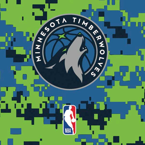 NBA Minnesota Timberwolves Digi Camo Moto E5 Play Skin