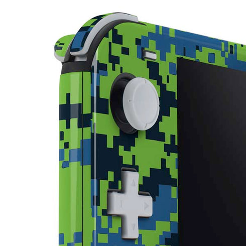 NBA Minnesota Timberwolves Digi Camo Nintendo Switch Lite Skin
