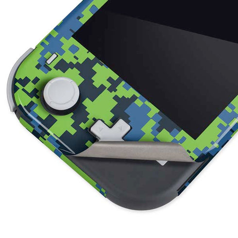 NBA Minnesota Timberwolves Digi Camo Nintendo Switch Lite Skin