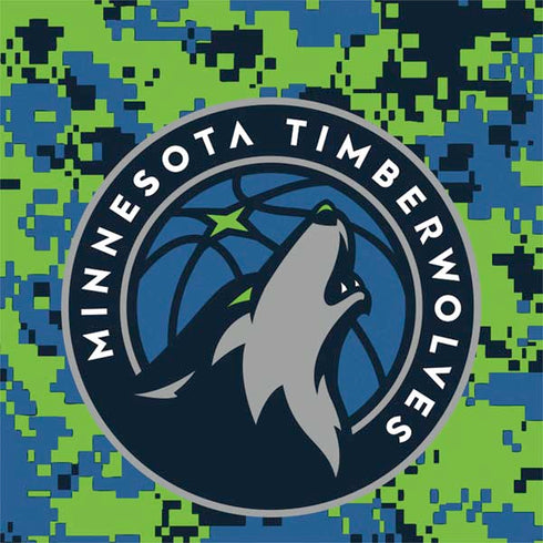 NBA Minnesota Timberwolves Digi Camo Otterbox Commuter Galaxy Skin