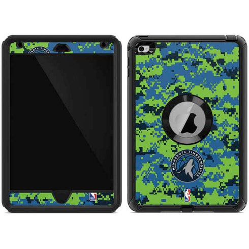 NBA Minnesota Timberwolves Digi Camo Otterbox Defender iPad Skin