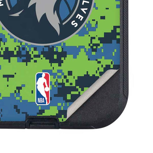 NBA Minnesota Timberwolves Digi Camo Otterbox Defender iPhone Skin