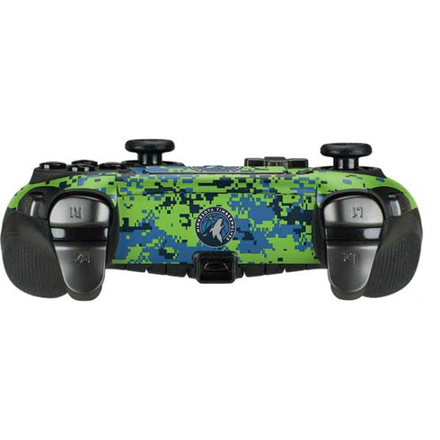 NBA Minnesota Timberwolves Digi Camo PlayStation Scuf Vantage 2 Controller Skin