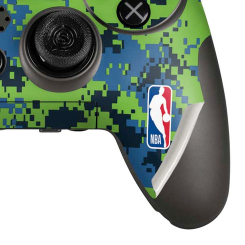 NBA Minnesota Timberwolves Digi Camo PlayStation Scuf Vantage 2 Controller Skin