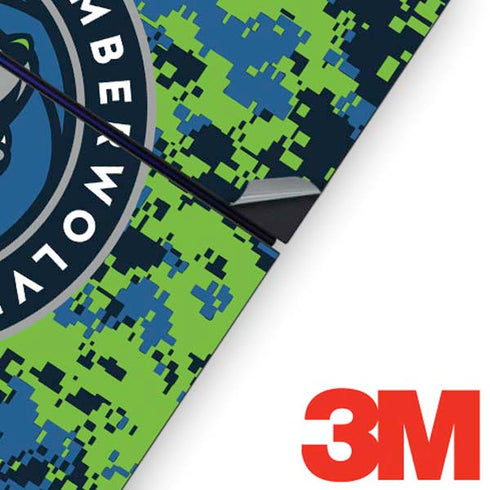 NBA Minnesota Timberwolves Digi Camo PS4 Console Skin