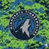 NBA Minnesota Timberwolves Digi Camo PS4 Console Skin