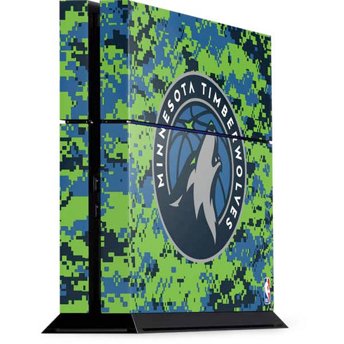 NBA Minnesota Timberwolves Digi Camo PlayStation PS4 Skins