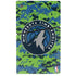 NBA Minnesota Timberwolves Digi Camo PS5 Slim Disk Console Skin