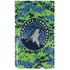 NBA Minnesota Timberwolves Digi Camo PS5 Slim Disk Console Skin
