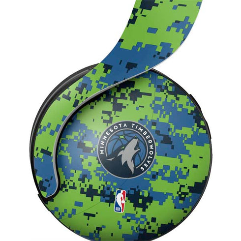 NBA Minnesota Timberwolves Digi Camo PULSE 3D Wireless Headset for PS5 Skin