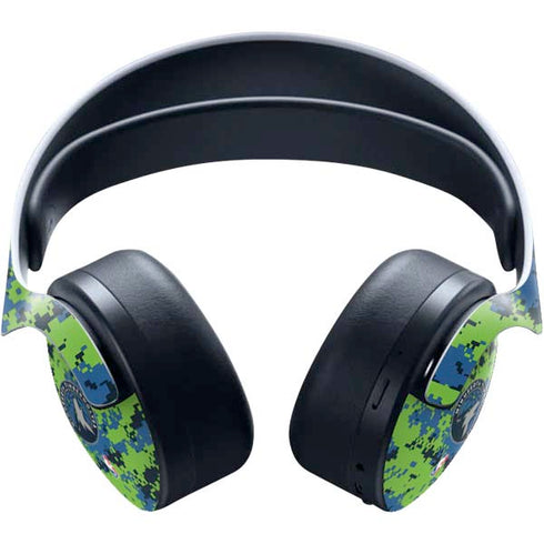 NBA Minnesota Timberwolves Digi Camo PULSE 3D Wireless Headset for PS5 Skin