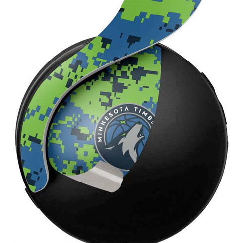 NBA Minnesota Timberwolves Digi Camo PULSE 3D Wireless Headset for PS5 Skin