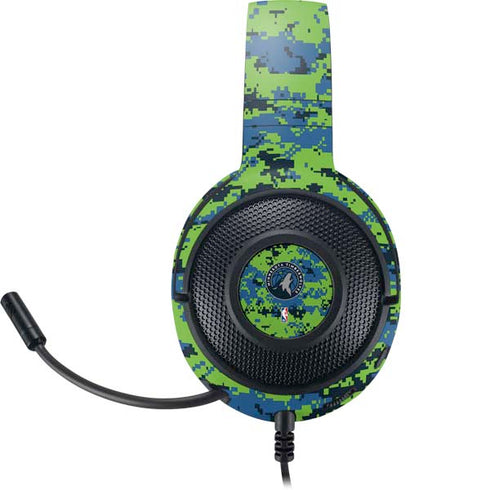 NBA Minnesota Timberwolves Digi Camo Razer Kraken X Skin