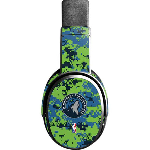 NBA Minnesota Timberwolves Digi Camo Skullcandy Crusher Wireless Skin