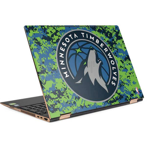 NBA Minnesota Timberwolves Digi Camo HP Spectre Skin