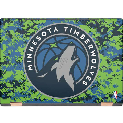NBA Minnesota Timberwolves Digi Camo HP Spectre Skin