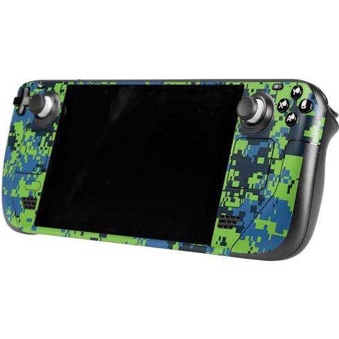 NBA Minnesota Timberwolves Digi Camo Steam Deck Handheld Gaming Computer OLED Skin